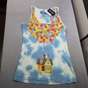 UP! (2009) Official Disney/Pixar Women's Sz Small Movie Racerback Tank Top‎